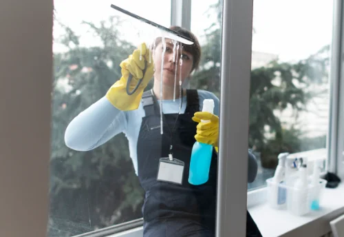 Nettoyage de vitres intérieures et extérieures à Monestier-Merlines